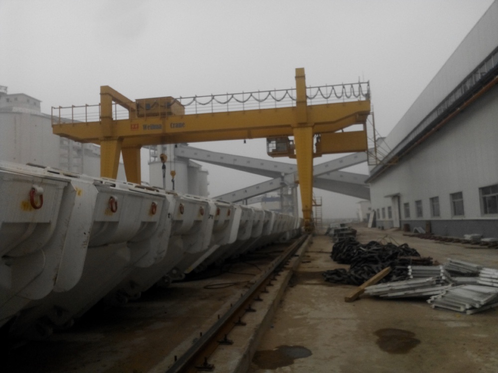 鄂爾多斯石拉烏素煤礦安裝門式起重機安全監控系統現場圖片一